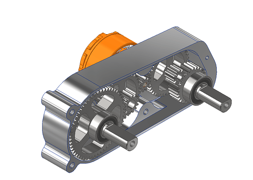 Vortex BW V8.1 - Gearbox