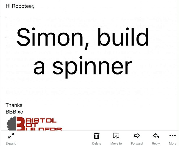 simon build a spinner