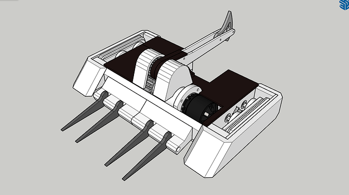 CAD from the start of May. The final product would mostly resemble this, with some details tweaked