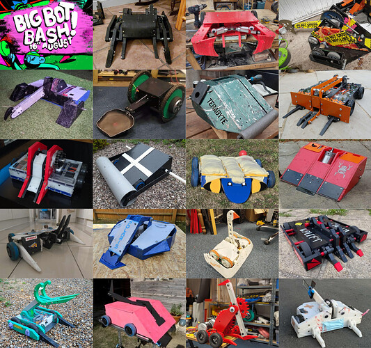 Big Bot Bash '25 Collage