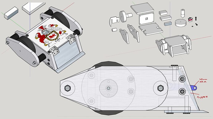 Sketchup Frog First Draft